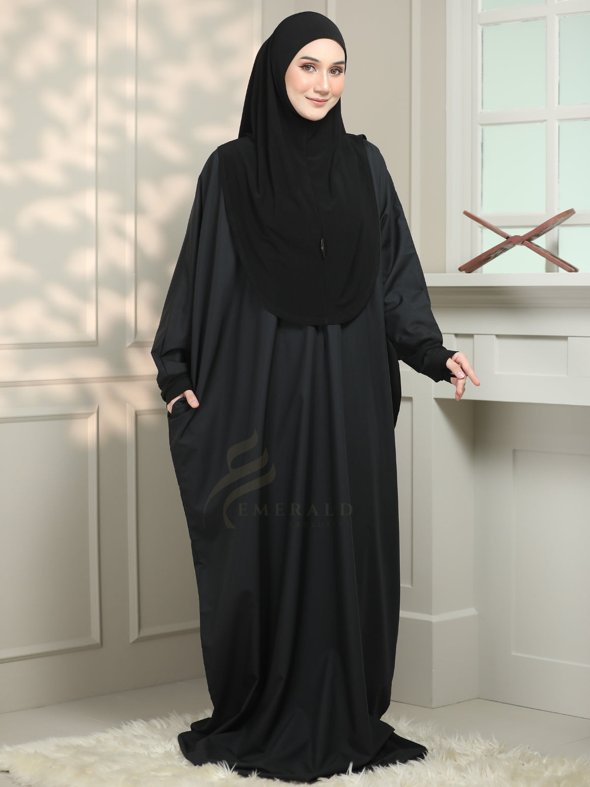 NUUR Telekung Jubah