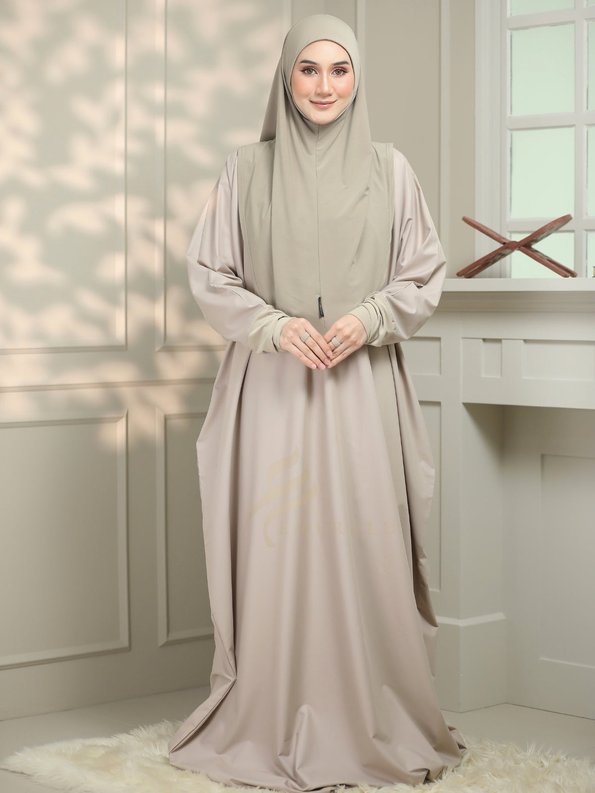 NUUR Telekung Jubah
