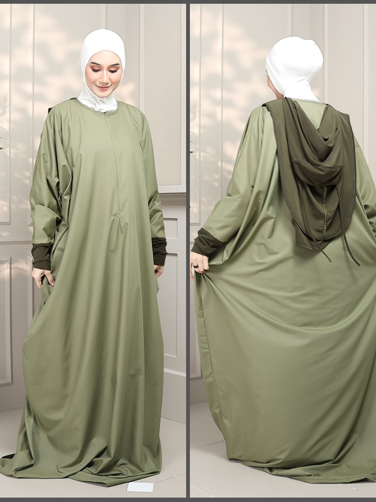 NUUR Telekung Jubah