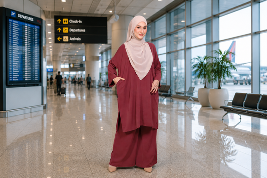 Modest Airport Outfit Women
