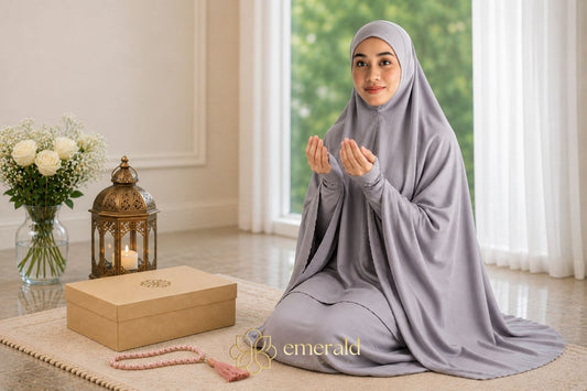 Sleeved Telekung Designed for Comfort and Confidence