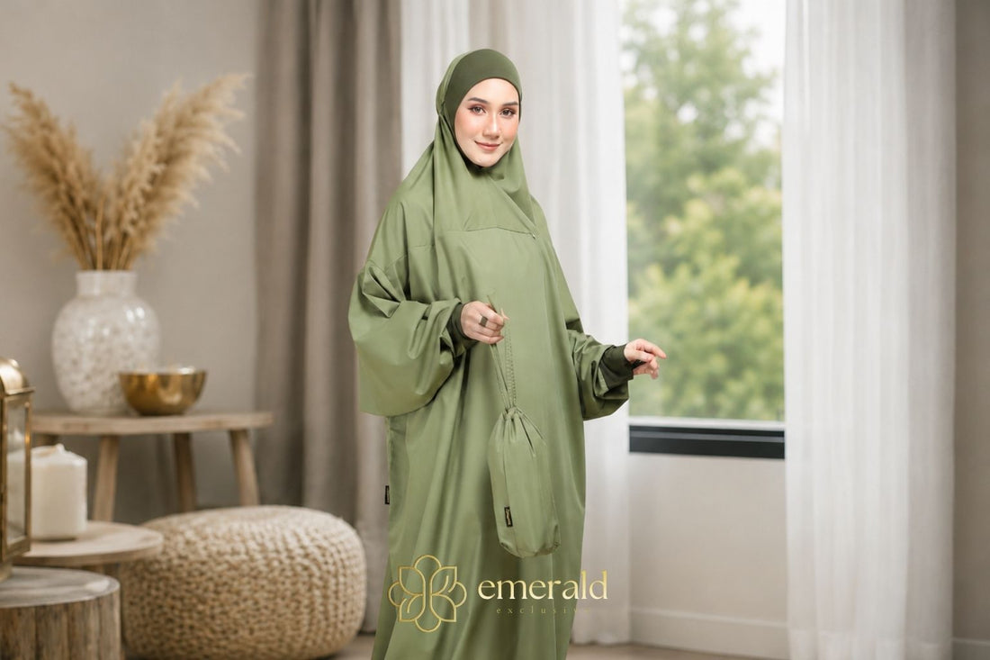 Telekung Jubah: Slip On, Feel Comfortable, Pray with Confidence