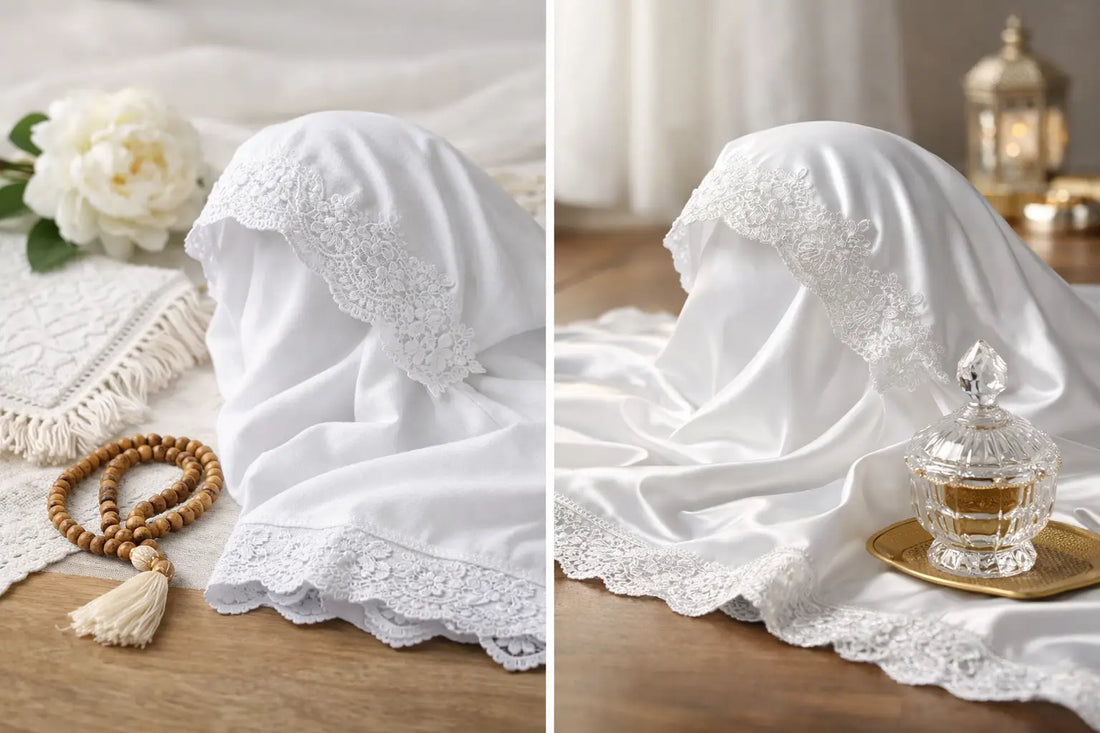 Telekung Cotton or Satin? Which Feels Right?
