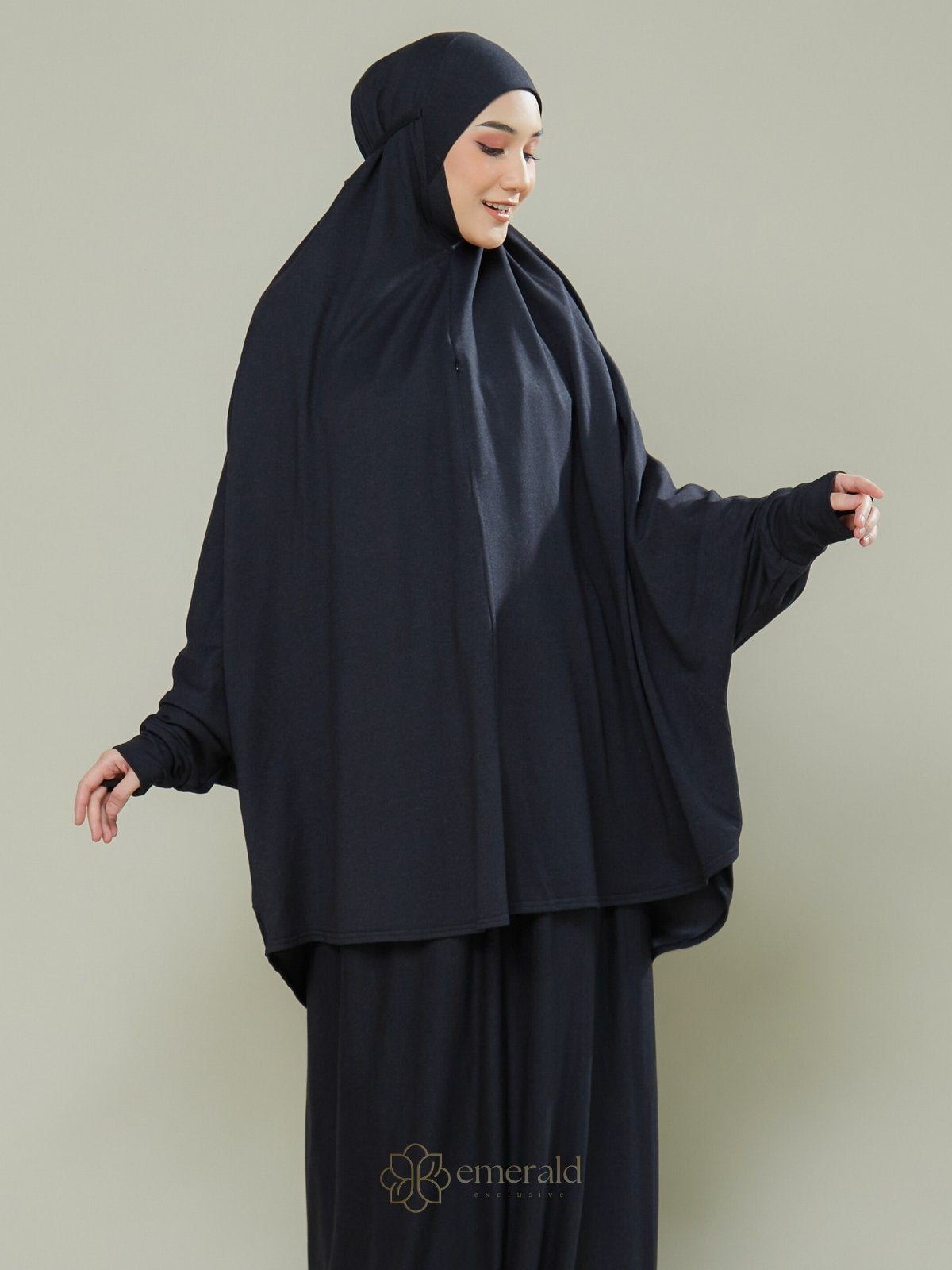 ZAHRAH Telekung Denim