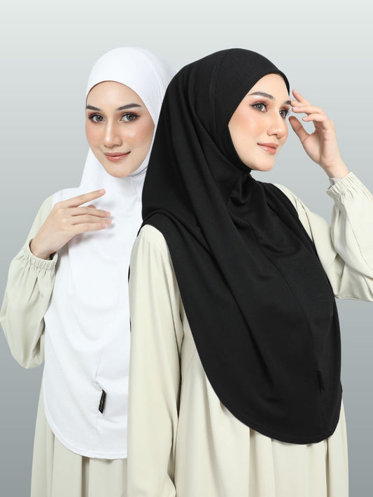 MARWA Tudung Denim