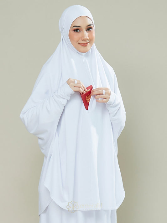 ZAHRAH Telekung Denim