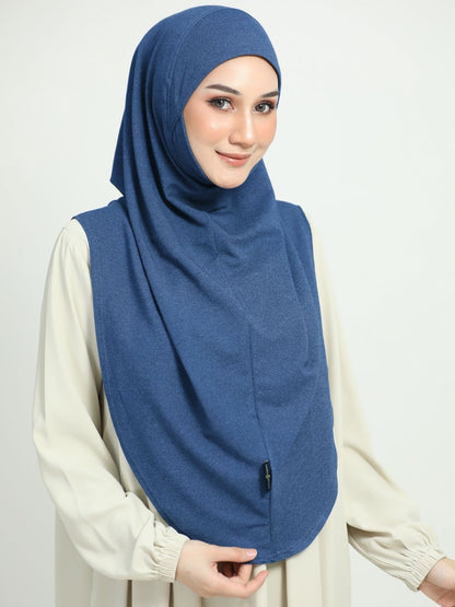 MARWA Tudung Denim