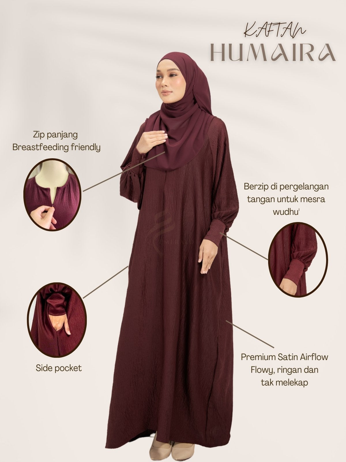 HUMAIRA Kaftan
