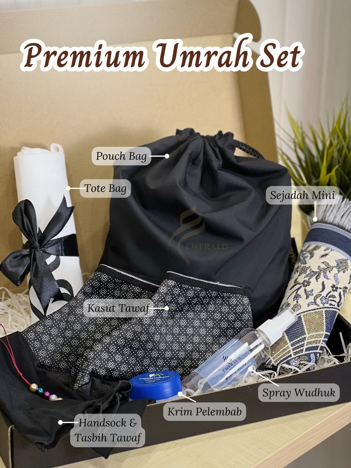 ZAHRAH Telekung Denim