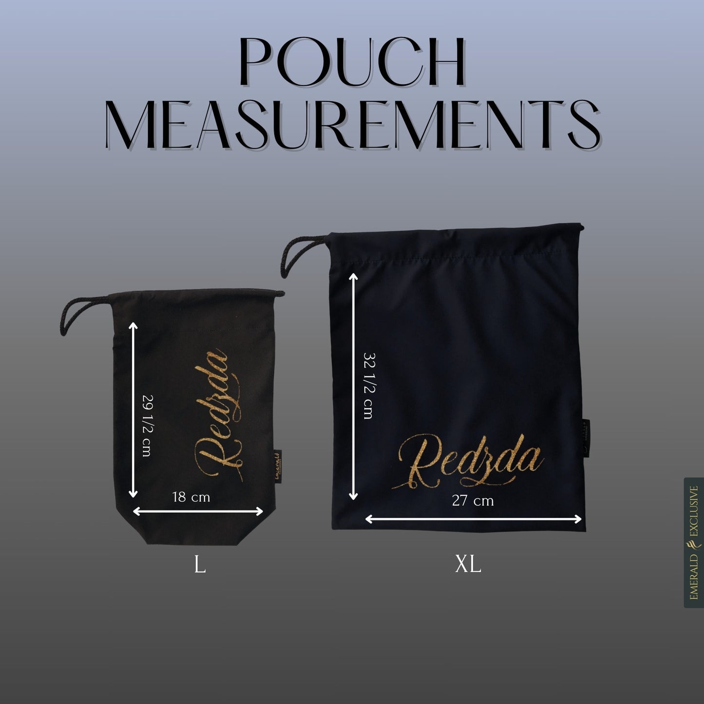Pouch Bag with Customized Name