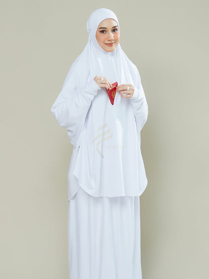 ZAHRAH Telekung Denim