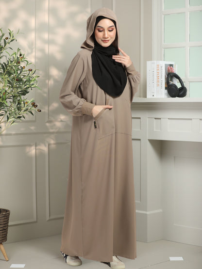 NAWAL Hoodie Abaya