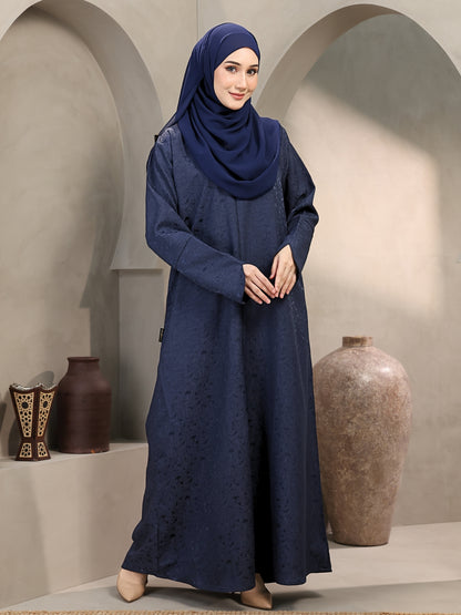 HANEEN Abaya | Premium Brocade Abaya Malaysia – Emerald Exclusive