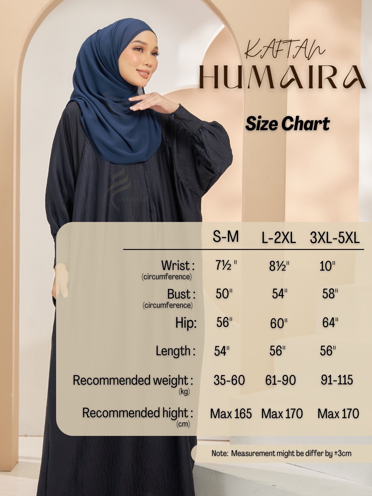 HUMAIRA Kaftan