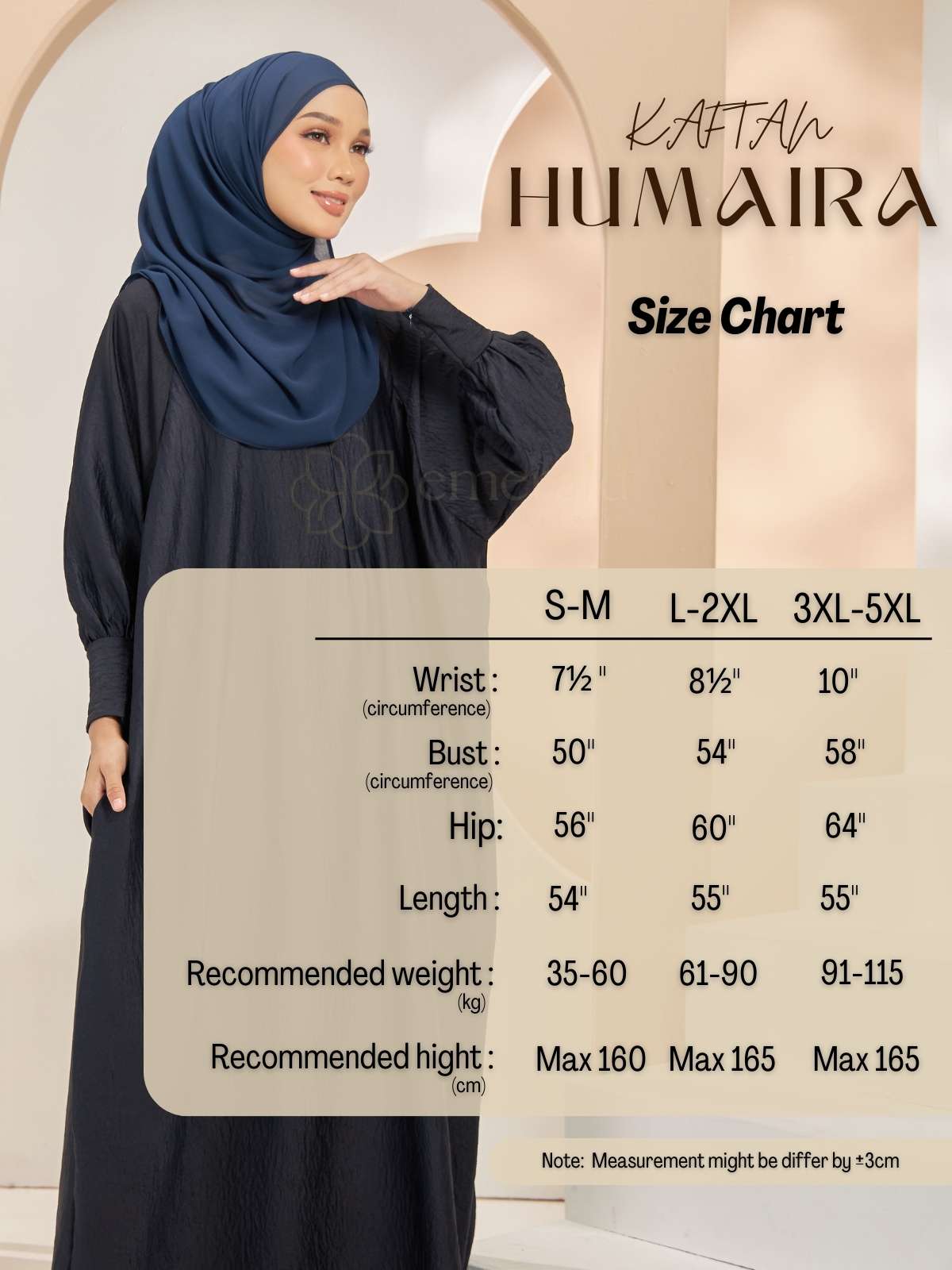 HUMAIRA Kaftan