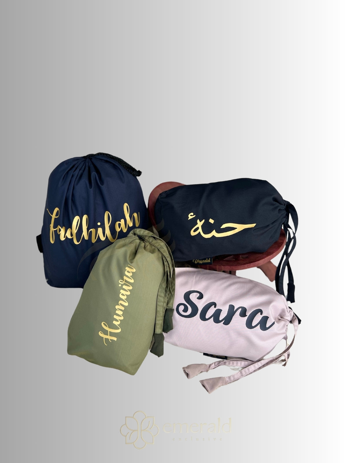 Pouch Bag with Customized Name