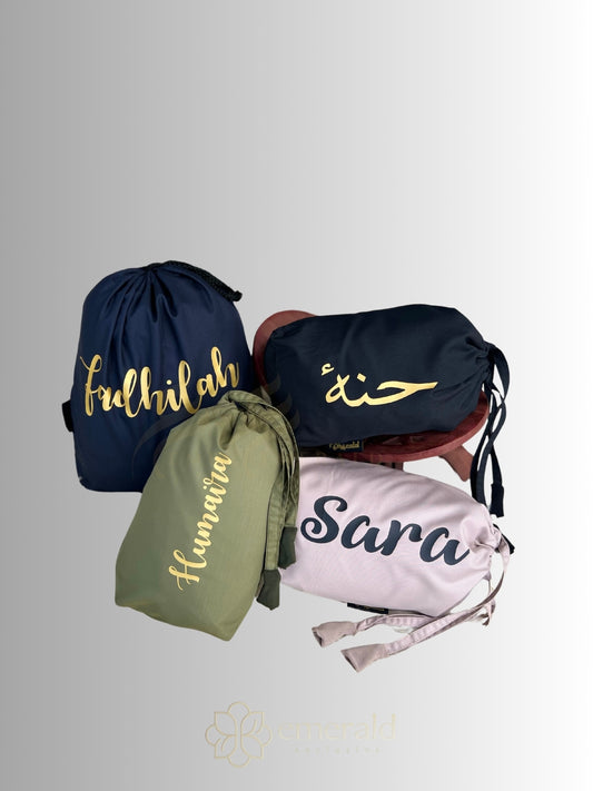 Pouch Bag with Customized Name
