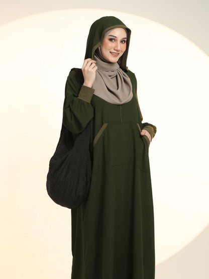 NAWAL Hoodie Abaya