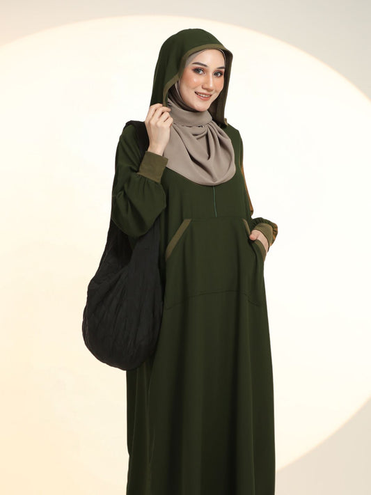 NAWAL Hoodie Abaya