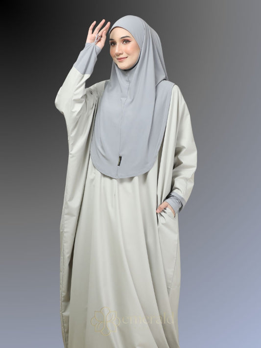 NUUR Telekung Jubah