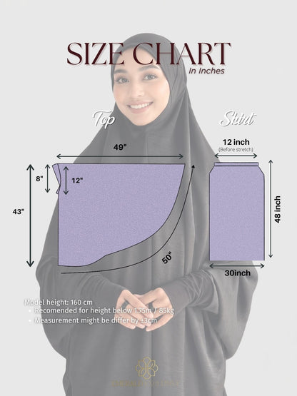AMNA Telekung Berlengan