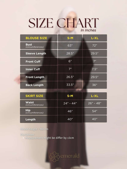 FARHA Blouse & Skirt